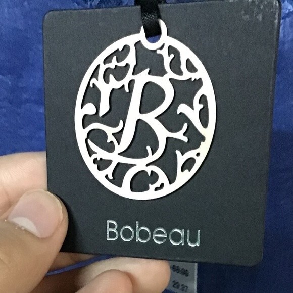 Spaghetti Strung Summer Flowy Boho Relaxed Fit Bobeau Maxi Dress Blue Size XS - Picture 12 of 12